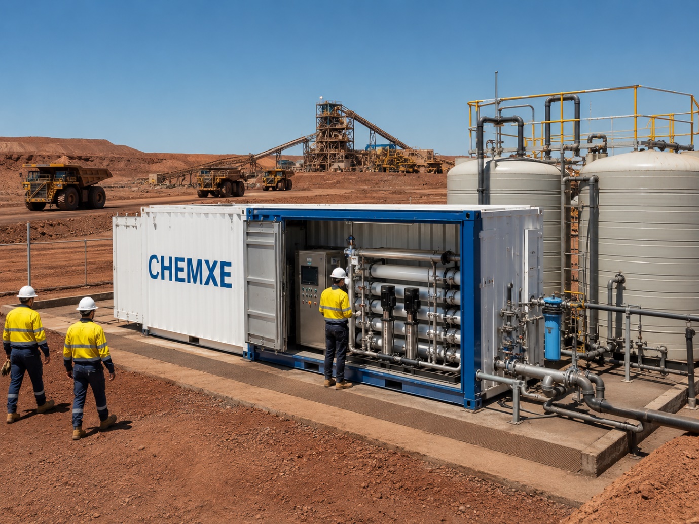 Reverse Osmosis Plant for Remote Mining Operation